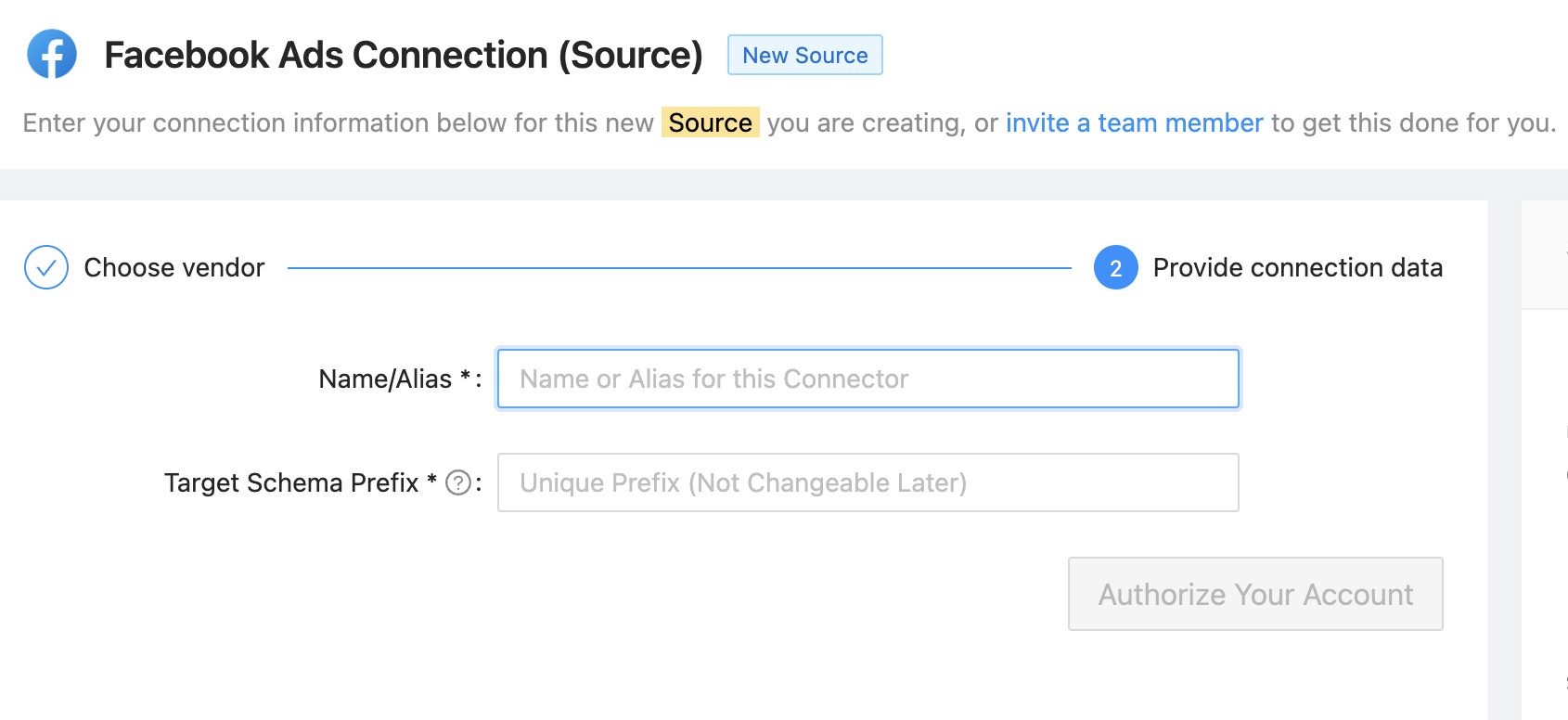 Connect to Facebook Ads