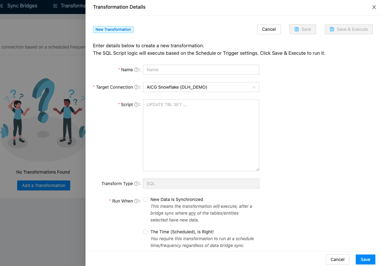Add a New Transformation