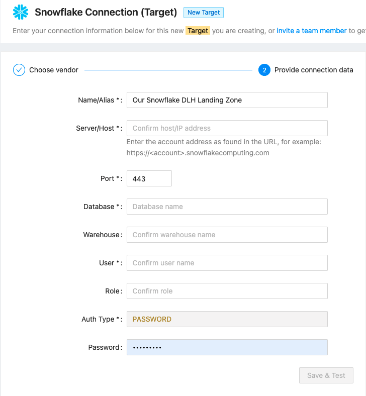 DLH.io Snowflake Connector