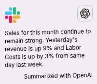 AI Workflow Summaries